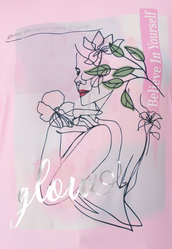 ONLFLORA ART FOIL BOX - Print T-shirt - roseate spoonbill2