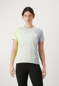 adidas Performance - TEE - Sportovní tričko - linen green/green spark/halo silver Miniatura obrázku 1