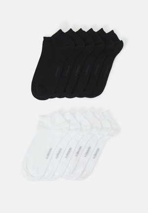 Björn Borg ESSENTIAL STEPS SOLID UNISEX 12 PACK - Sukat - black/white