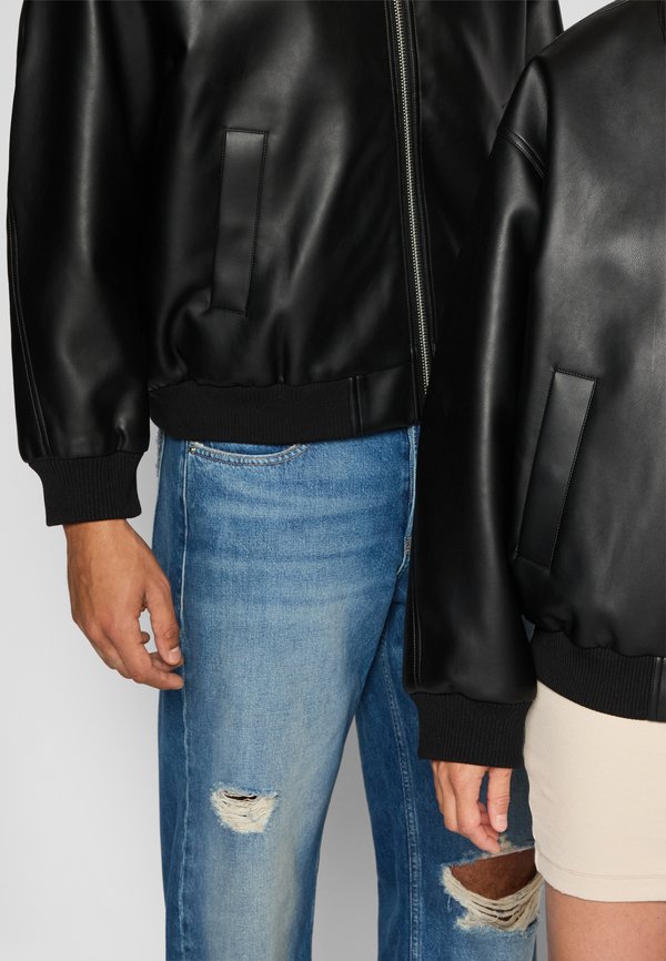 EXCLUSIVE COLLARED UNISEX - Faux leather jacket2