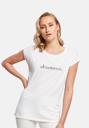 ROLL EINZELSTÜCK - Print T-shirt - white