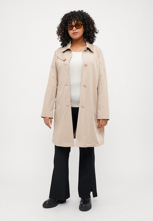 TERUEL - Classic coat - beige2