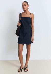 Mango - SHORT - Jumpsuit - blue Miniatuurafbeelding 1
