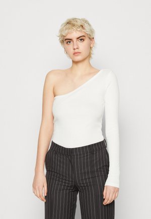 Monki Longsleeve - white light solid