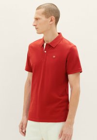 TOM TAILOR - WITH CONTRAST - Poloshirt - velvet red Thumbnail-Bild 1