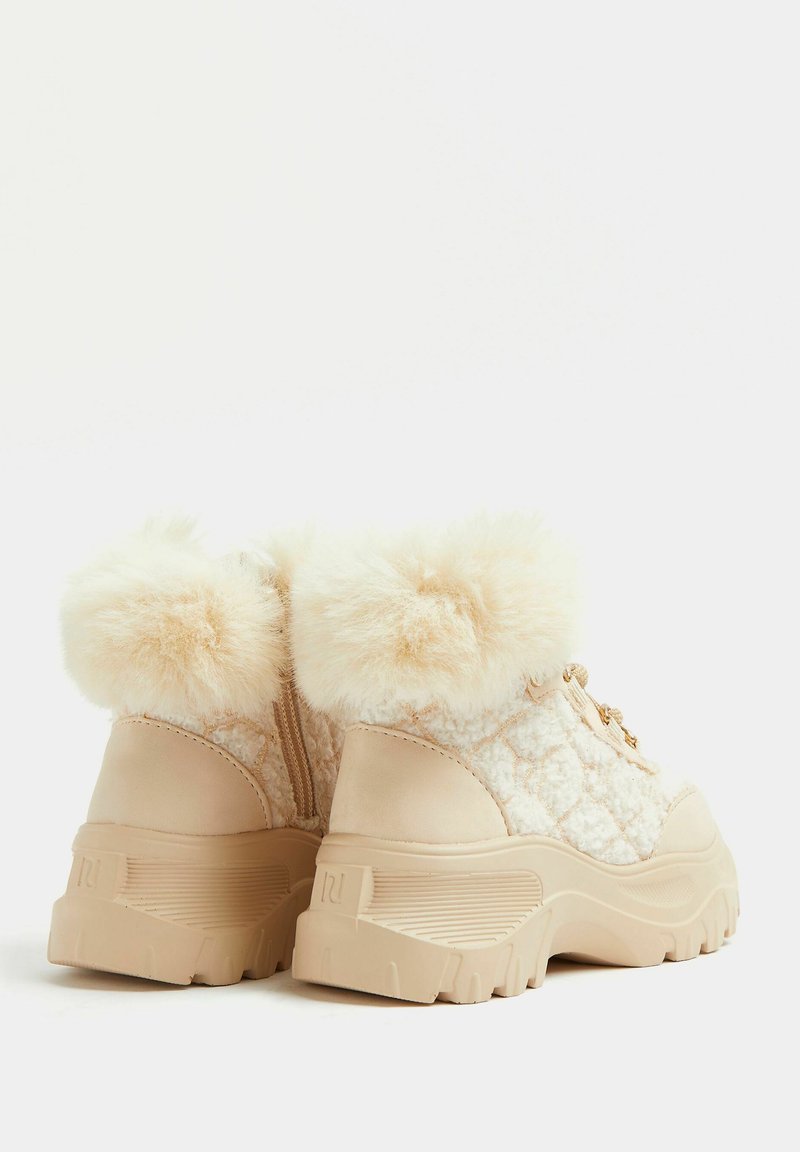 Kinder Booties | River Island Snowboot/Winterstiefel cream/weiß - IQ06646 Kinder Booties | River Island Snowboot/Winterstiefel cream/weiß - IQ06646