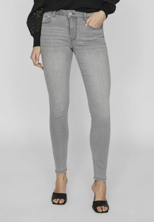 Vaqueros pitillo - grey denim