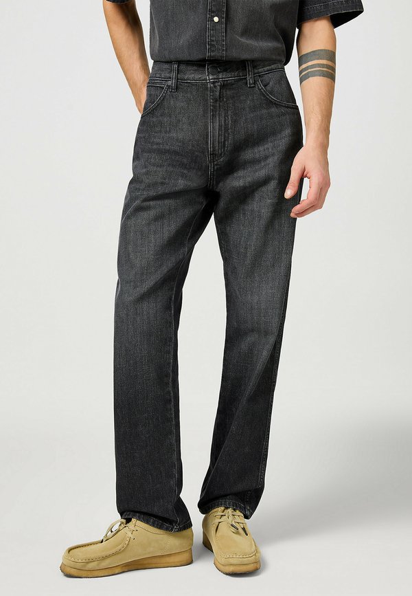 FRONTIER - Jeans Straight Leg - coal