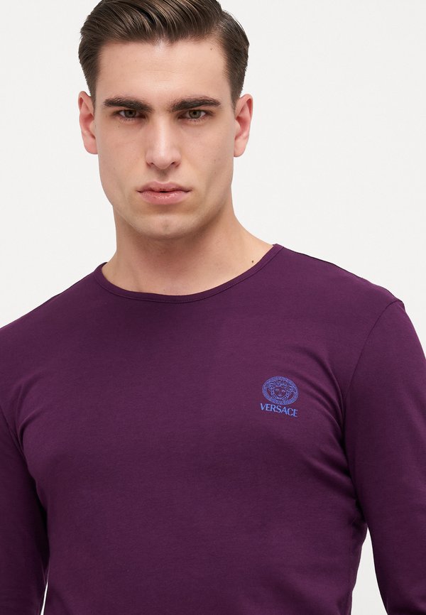 LONG SLEEVES ROUND NECK TOPEKA NEW LOGO - Undershirt - dark aubergine2
