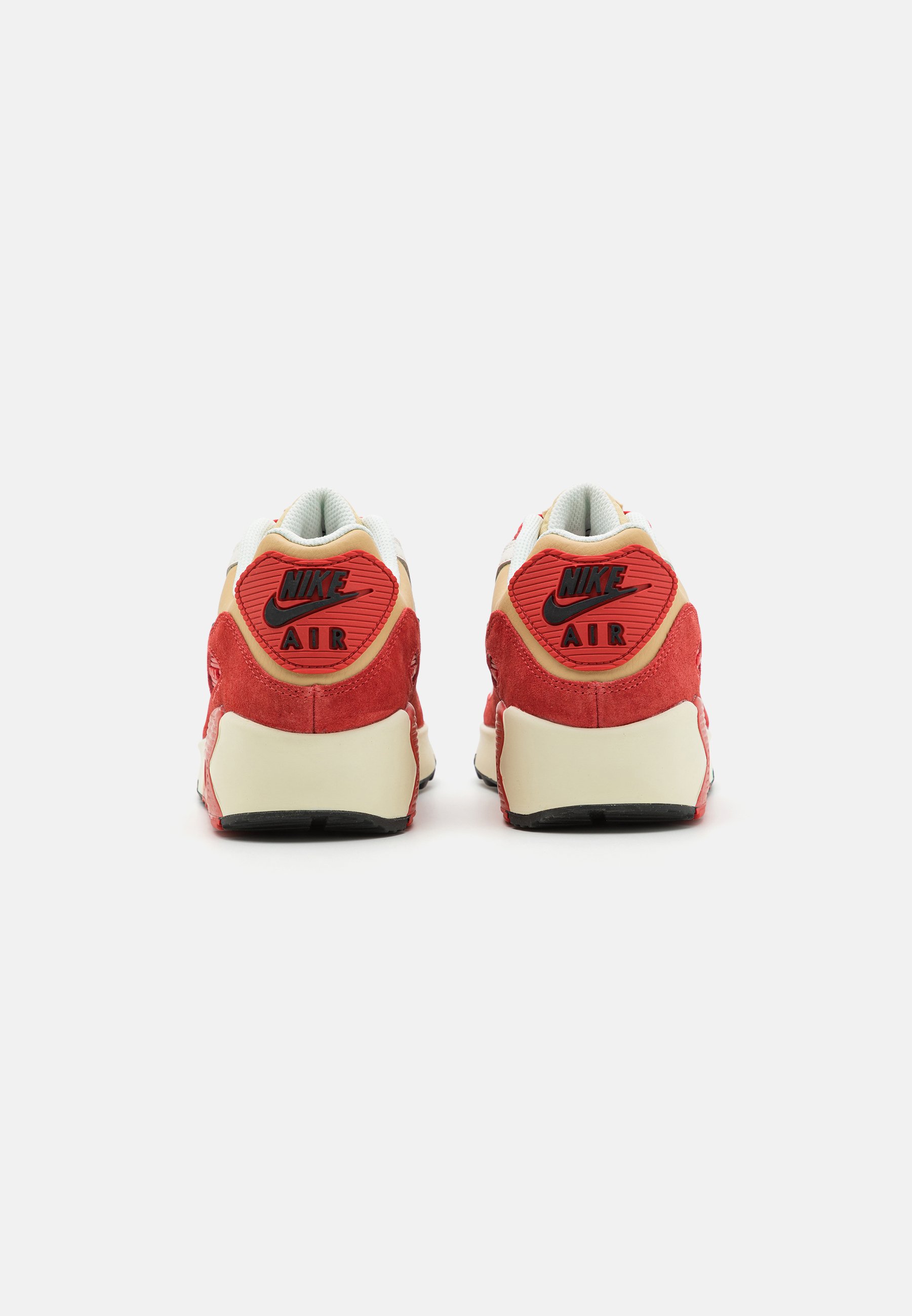 Nike Sportswear AIR MAX 90 LTR GS - Sneakers laag - sesame/black/red  clay/sail/graniet - Zalando.nl