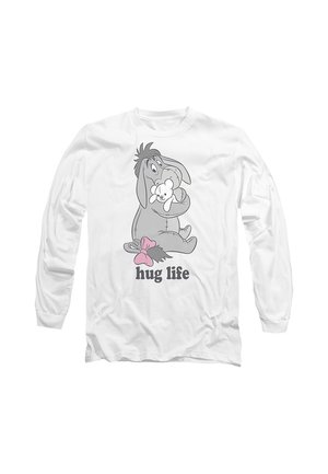 Disney, WINNIE THE POOH EEYORE HUG LIFE VALENTINE'S DAY - Langarmshirt - white