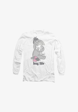 Disney, WINNIE THE POOH EEYORE HUG LIFE VALENTINE'S DAY - Langarmshirt - white