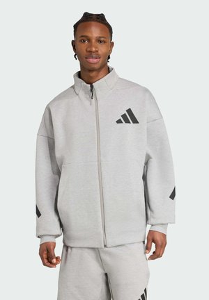 Sweat zippé - medium grey heather