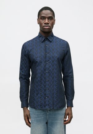 SLIM FIT SHIRT - Overhemd - navy