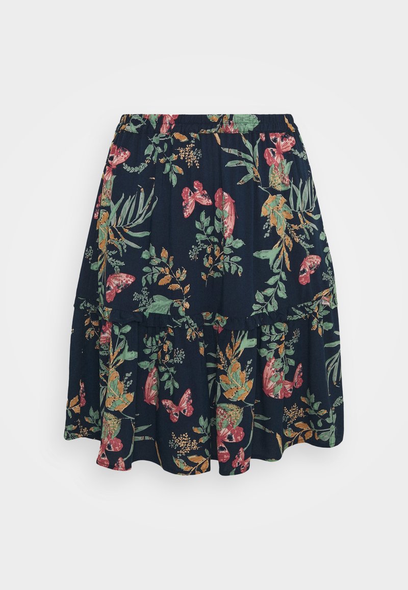 Vero Moda A-lijn rok donkerblauw Vero Moda A-lijn rok donkerblauw