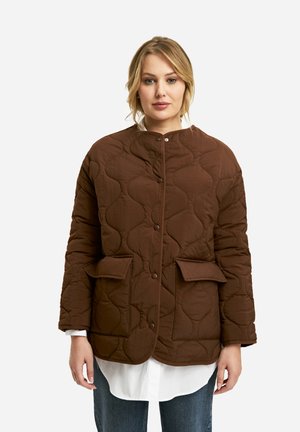 Down jacket - dark choc