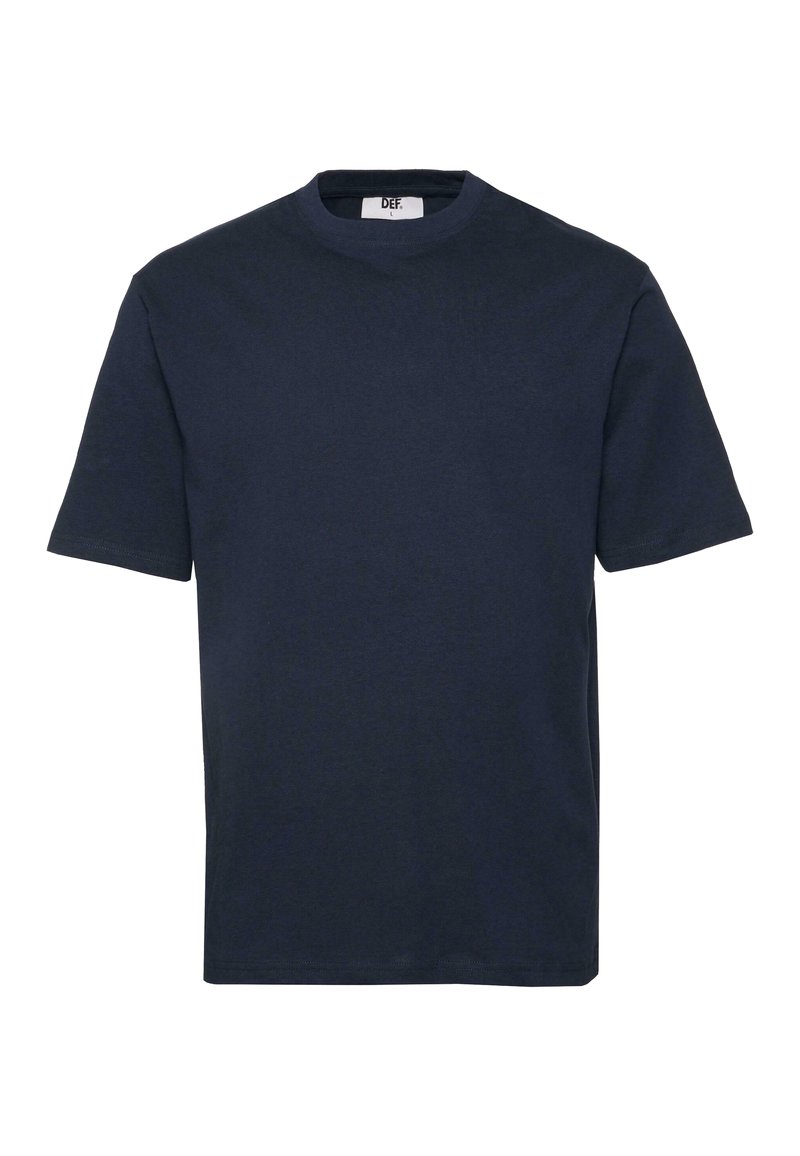 DEF DEF BASIC T-SHIRTS - T-shirt basic - dress blue/blauw - Zalando.nl