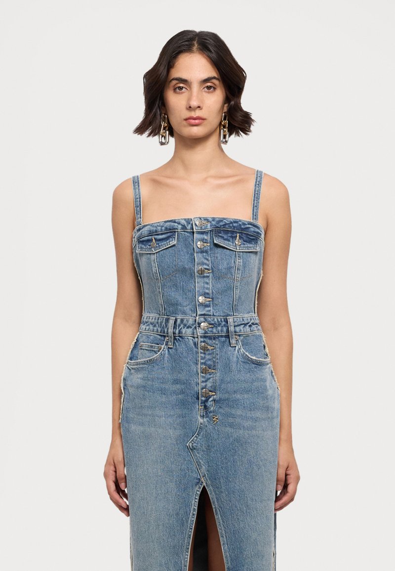 Ksubi PALOMA DRESS - Denim dress - denim/blue - Zalando