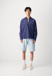 Scotch & Soda ZIP SHIRT - Shirt - peacoat