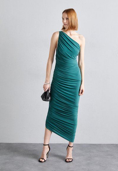 Norma Kamali DIANA GOWN - Trikotāžas kleita - mountain green