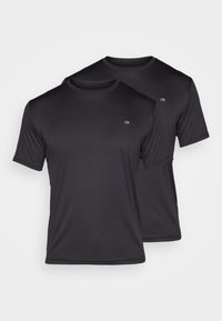 TEE CLASSIC 2 PACK - Sportska majica - black
