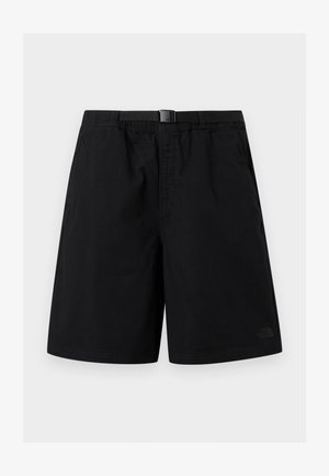 Pantaloncini neri al ginocchio con cintura regolabile integrata e tasche laterali, con il logo sottile di The North Face sulla parte inferiore della gamba sinistra.