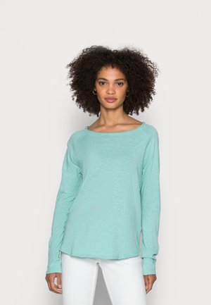 ORGANIC HEAVY LONGSLEEVE - Top s dlouhým rukávem - aqua
