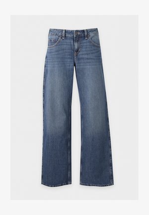 Hollister Co., LAGUNA ANDI - Džínsy baggy - dark-blue denim