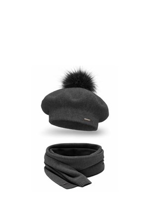 BERET AND SET - Huivi - dark grey