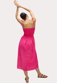 Marks & Spencer SQUARE NECK MIDI - Complementos de playa - bright pink
