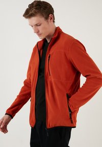 Buratti SLIM FIT - Giacca in pile - orange