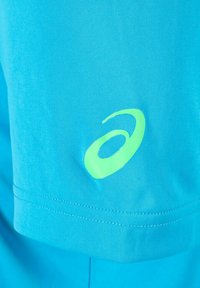 ASICS COURT GRAPHIC - Camiseta estampada - digital aqua brilliant white