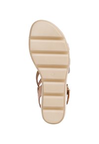 Marco Tozzi Wedge sandals - nut antic comb
