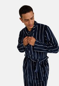 Monoprix EN À RAYURES - Peignoir - marine