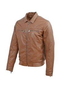Lee Cooper Giacca di pelle - cognac
