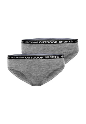 normani Outdoor Sports 2ER PACK RWS MERINO Hipster  Unterwäsche  - Slip - grau