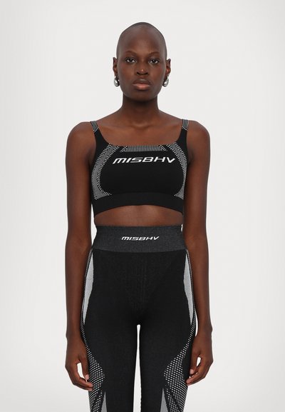MISBHV TOP - Débardeur - black/white