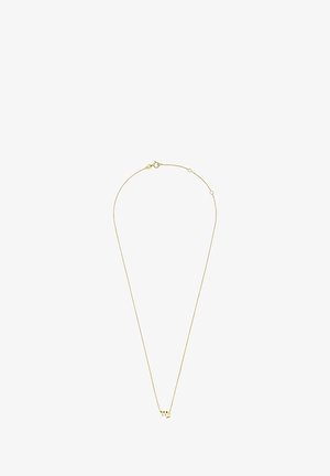 Collier délicat en chaîne d'or avec un petit pendentif zodiaque Scorpion au centre et un fermoir à ressort.