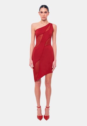 CURVE - Etuikleid - red