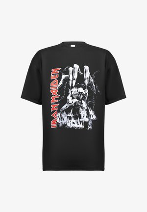 rockshirts IRON MAIDEN NUMBER OF THE BEAST BIG - Triko s potiskem - black