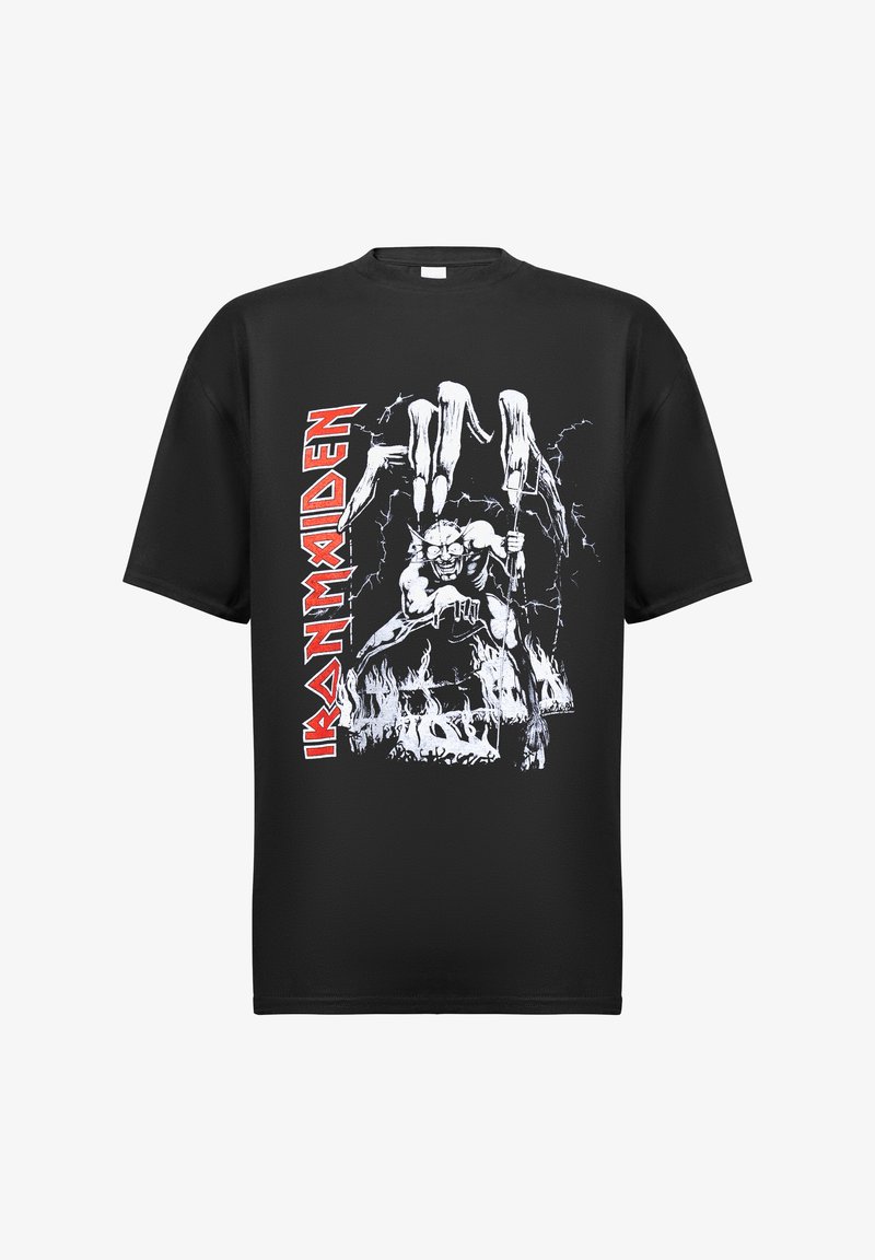 rockshirts IRON MAIDEN NUMBER OF THE BEAST BIG - T-shirts med print - black