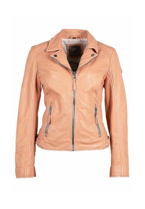 GWLOREEN - Leren jas - peach