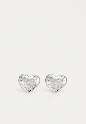 EARRINGS FASHION - Earrings - silver-coloured