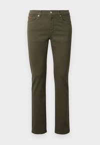JAX SLIM FIT JEANS - Prigludę džinsai - forest green
