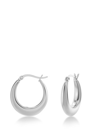 FLOW HOOPS - Ohrringe - steel