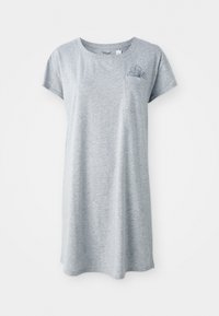 Nočná košieľka - dark grey melange
