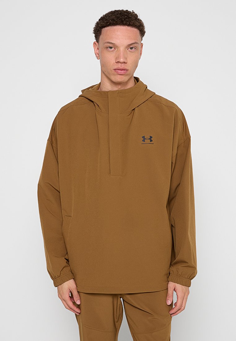 Under Armour Regenjas bruin