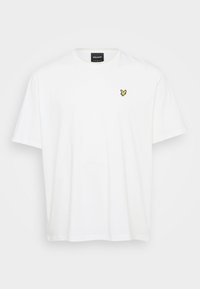 PLUS TIPPED - T-shirt basique - white/soft matcha
