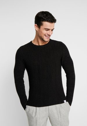 ONSSATO - Trui - black melange