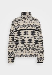 ONLJANNE AZTEC HALFZIP  - Camisola de lã polar - birch